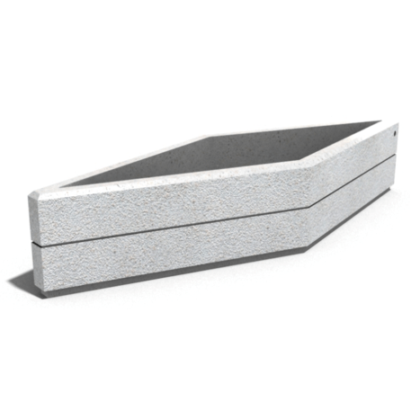 Concrete planter '240x80xH/45cm / BS-231'