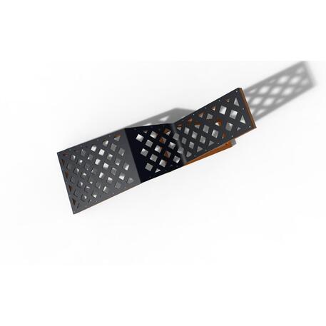 Liegestühle aus Metall und Holz 'STF/22-04-01_02/MDL'