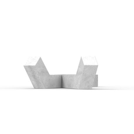 Parkbänke aus Beton 'STF/21-04-26MDL'