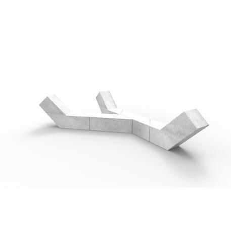 Parkbänke aus Beton 'STF/21-04-26MDL'