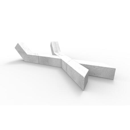 Parkbänke aus Beton 'STF/21-04-26MDL'