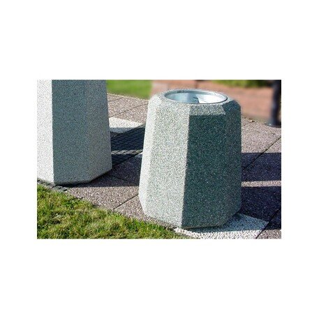 Abfallbehälter aus Beton '59xH/80cm / 70L'