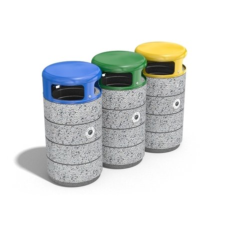 Betonaußenbehälter für Sortier 'BS-235R_3x30L'