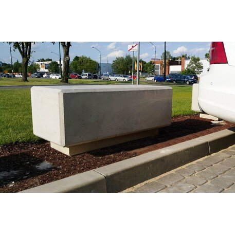 Poller aus Beton '120x50x50cm'
