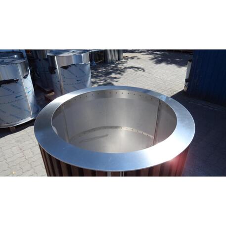 Blumentopf aus Metall 'STF/19-15-14_01MDL'