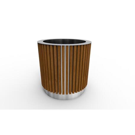 Blumentopf aus Metall 'STF/19-15-14_01MDL'