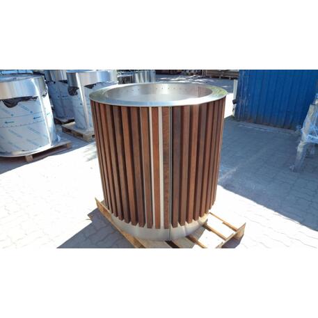 Blumentopf aus Metall 'STF/19-15-14_01MDL'