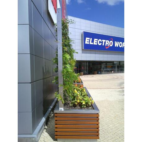 Blumentopf aus Metall 'STF/13-26-08MDL'