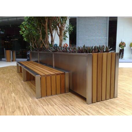 Blumentopf aus Metall 'STF/13-15-32MDL'