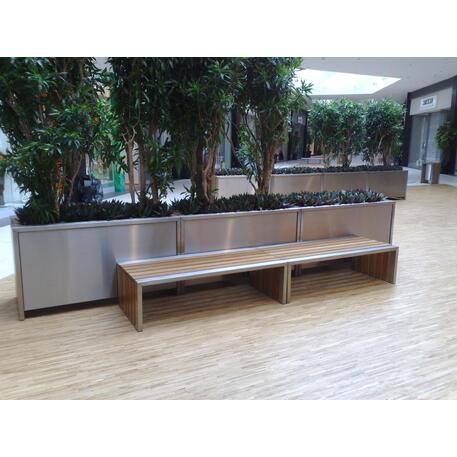 Blumentopf aus Metall 'STF/13-15-32MDL'