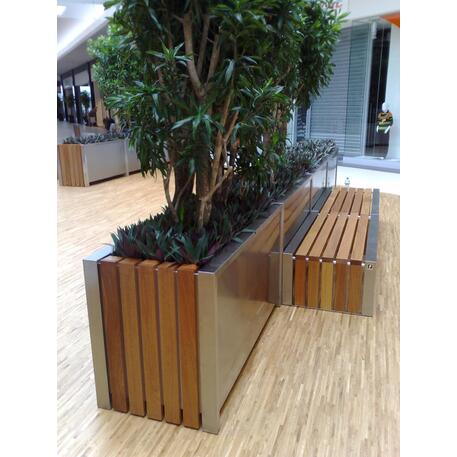 Blumentopf aus Metall 'STF/13-15-32MDL'