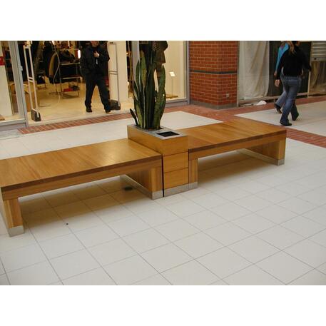 Blumentopf aus Metall 'STF/10-58-05MDL'