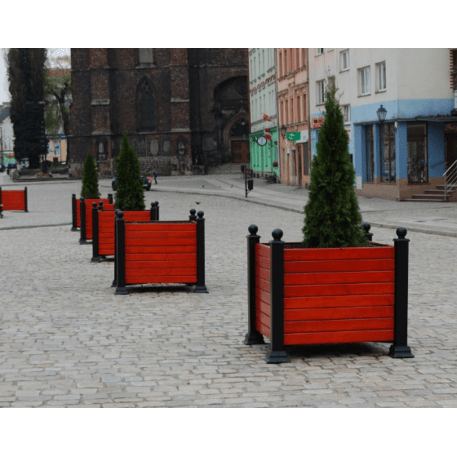 Blumentopf aus Metall 'Decco / 120x100x87cm'