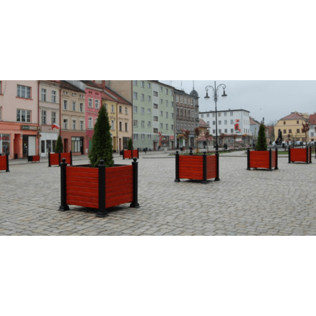 Blumentopf aus Metall 'Decco / 120x100x87cm'
