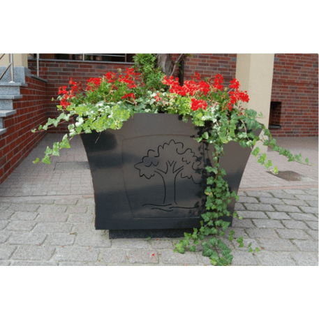 Blumentopf aus Metall 'Sekwana / 153x96x68cm'