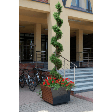 Blumentopf aus Metall 'Sekwana / 153x96x68cm'