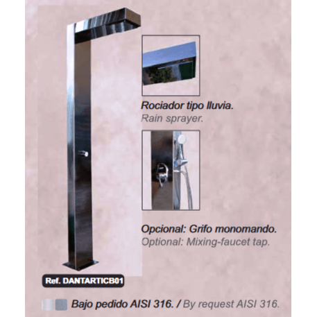 Stranddusche 'Antartic Shower'