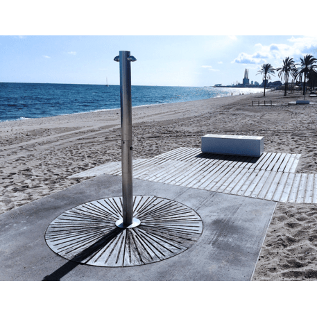 Stranddusche 'Artic Oval Shower'