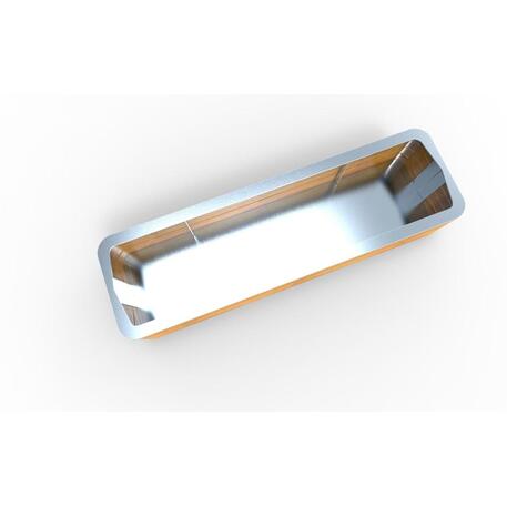 Blumentopf aus Metall 'STF/21-15-13MDL'