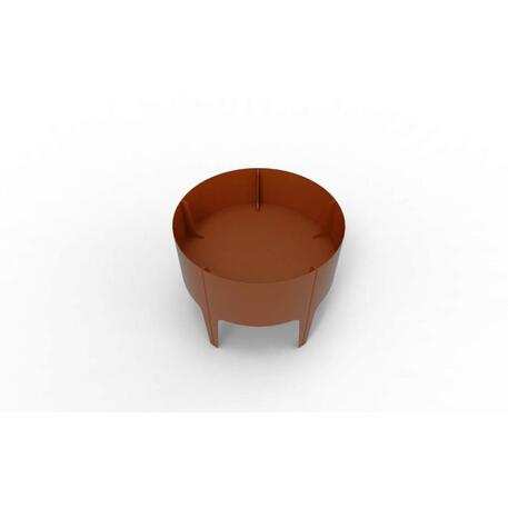 Blumentopf aus Metall 'STF/23-15-03MDL / Ø90xH/70cm'