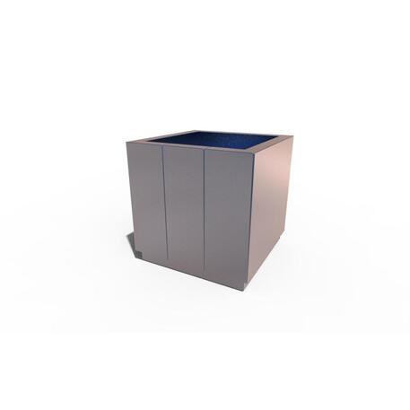 Blumentopf aus Metall 'STF/22-15-03MDL / 80x80xH/80cm'