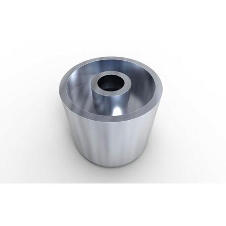 Blumentopf aus Metall 'STF/19-15-15MDL / Ø100xH/100cm' 