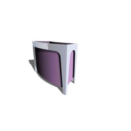 Blumentopf aus Metall 'STF/13-15-52MDL'
