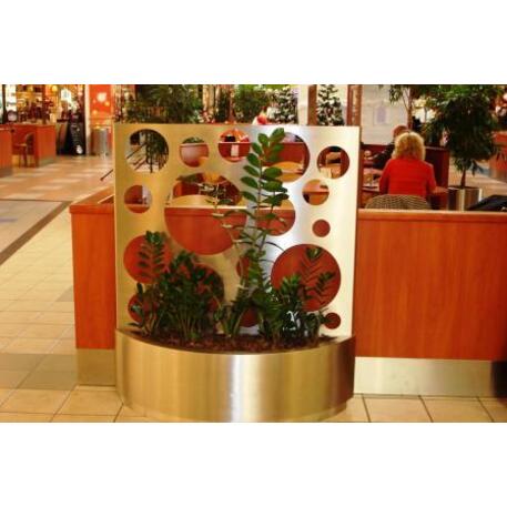 Blumentopf aus Metall 'STF/13-15-21MDL'