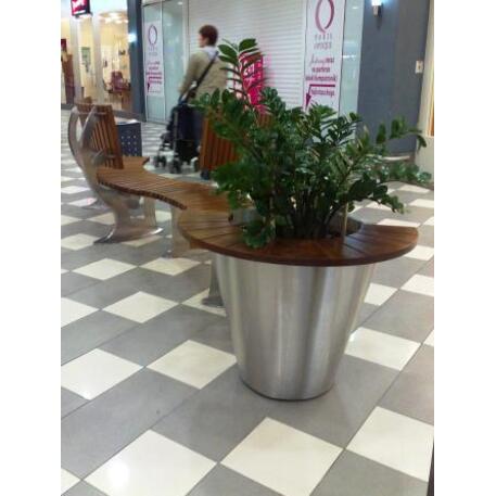 Blumentopf aus Metall 'STF/13-15-24MDL'