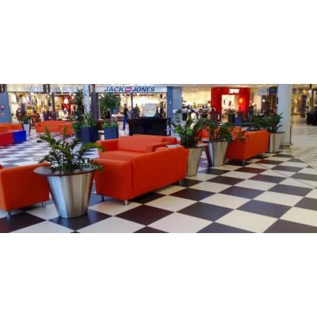 Blumentopf aus Metall 'STF/13-15-24MDL'