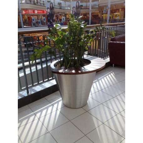 Blumentopf aus Metall 'STF/13-15-24MDL'