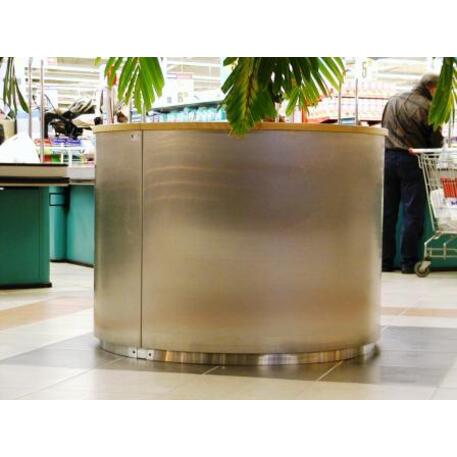 Blumentopf aus Metall 'STF/07-20-10MDL'
