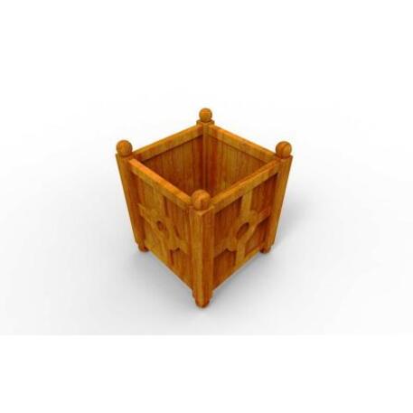 Metal flowerpot Iroko 'STF/04-15-04MDL'