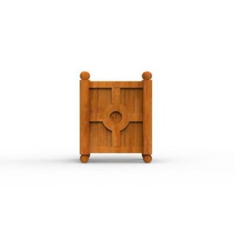 Metal flowerpot Iroko 'STF/04-15-04MDL'