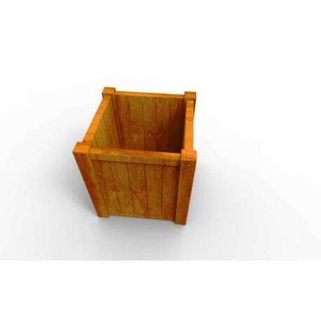 Blumentopf aus Metall Iroko 'STF/04-15-03MDL'