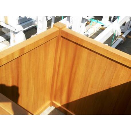 Blumentopf aus Metall Iroko 'STF/04-15-03MDL'