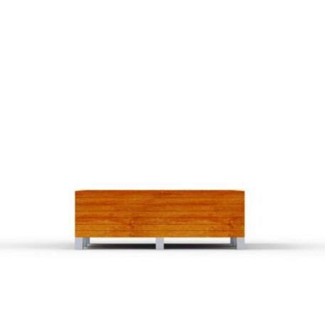 Blumentopf aus Metall 'IROKO_STF/04-15-02/MDL'