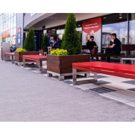 Blumentopf aus Metall 'IROKO_STF/04-15-02/MDL'