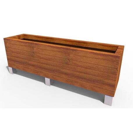 Blumentopf aus Metall 'IROKO_STF/04-15-02_01/MDL'