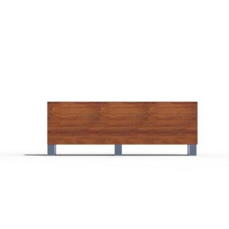 Blumentopf aus Metall 'IROKO_STF/04-15-02_01/MDL'
