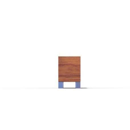 Blumentopf aus Metall 'IROKO_STF/04-15-02_01/MDL'