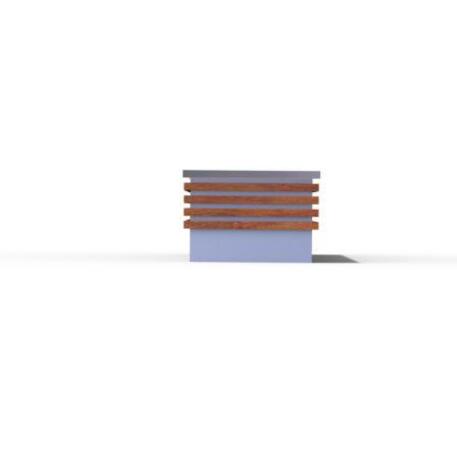 Metallbank + Blumentopf 'STF/19-02-29_03MDL'