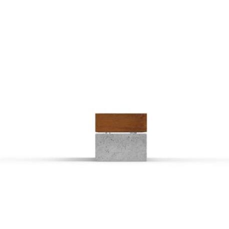 Betonbank ohne Rückenlehne 'IROKO_STF/21-02-30MDL'
