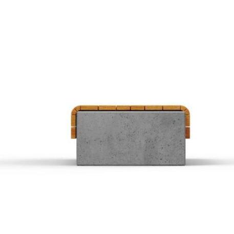 Betonbank ohne Rückenlehne 'IROKO_STF/20-02-04MDL'