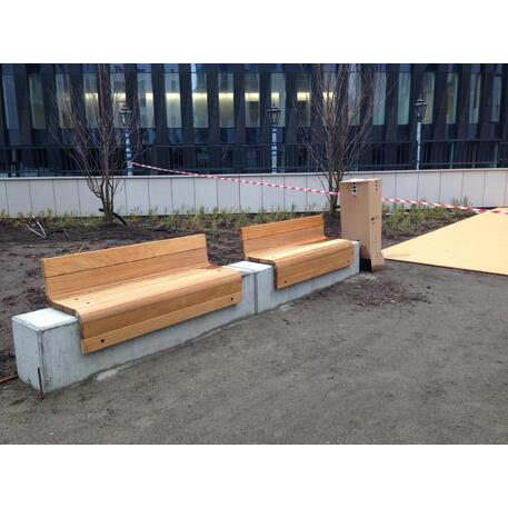 Betonbank ohne Rückenlehne 'IROKO_STF/20-02-04MDL'