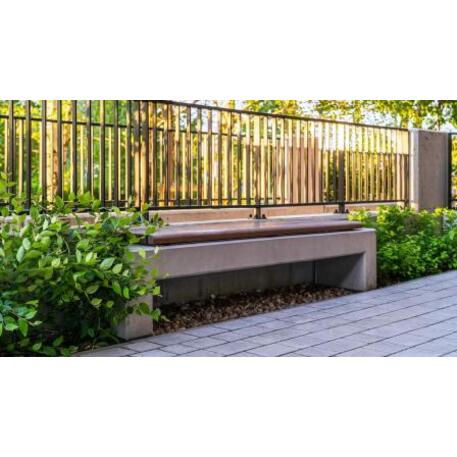Betonbank ohne Rückenlehne 'IROKO_STF/19-02-68_01MDL'