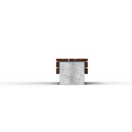 Betonbank ohne Rückenlehne 'IROKO_STF/18-02-34_01MDL'