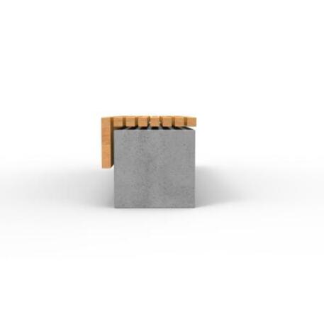 Betonbank ohne Rückenlehne 'IROKO_STF/13-02-46_01MDL'