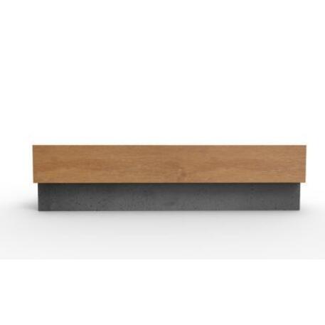 Betonbank ohne Rückenlehne 'IROKO_STF/13-02-46MDL'