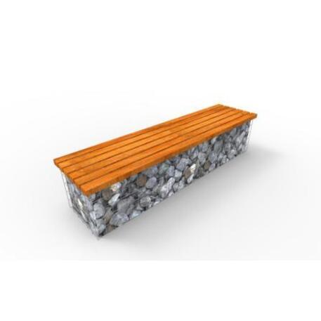 Betonbank ohne Rückenlehne 'IROKO_STF/13-02-25MDL'